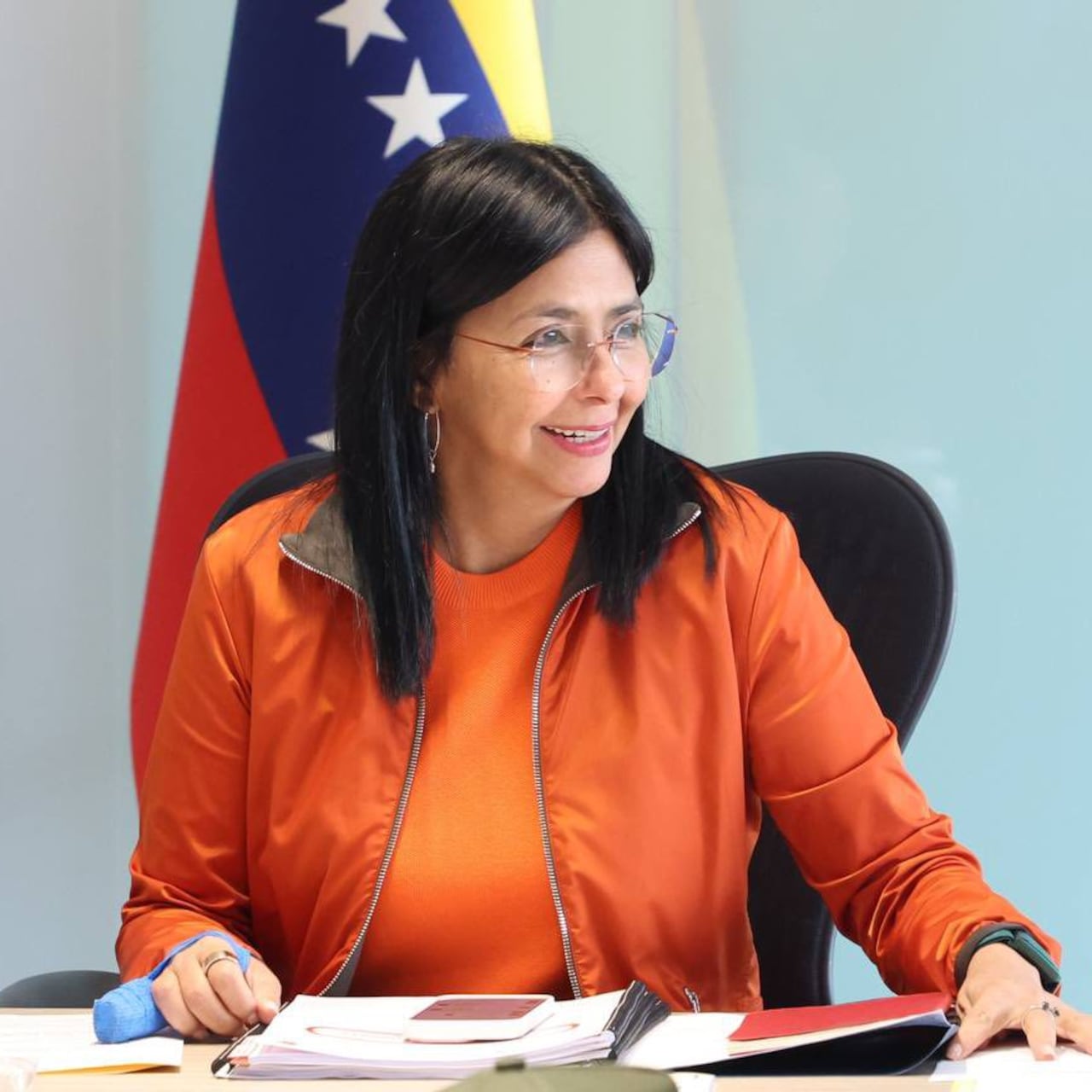 Delcy Rodríguez asume como Comandante en Jefe de la Fuerza Armada venezolana