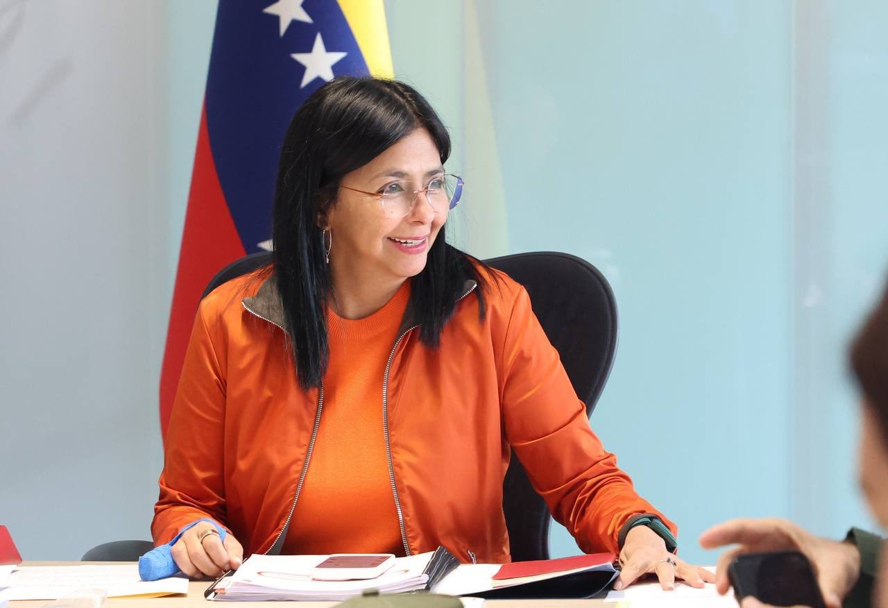 Delcy Rodríguez, vicepresidenta de Venezuela