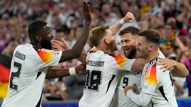 Alemania destrozó a Escocia en su debut en a Eurocopa 2024