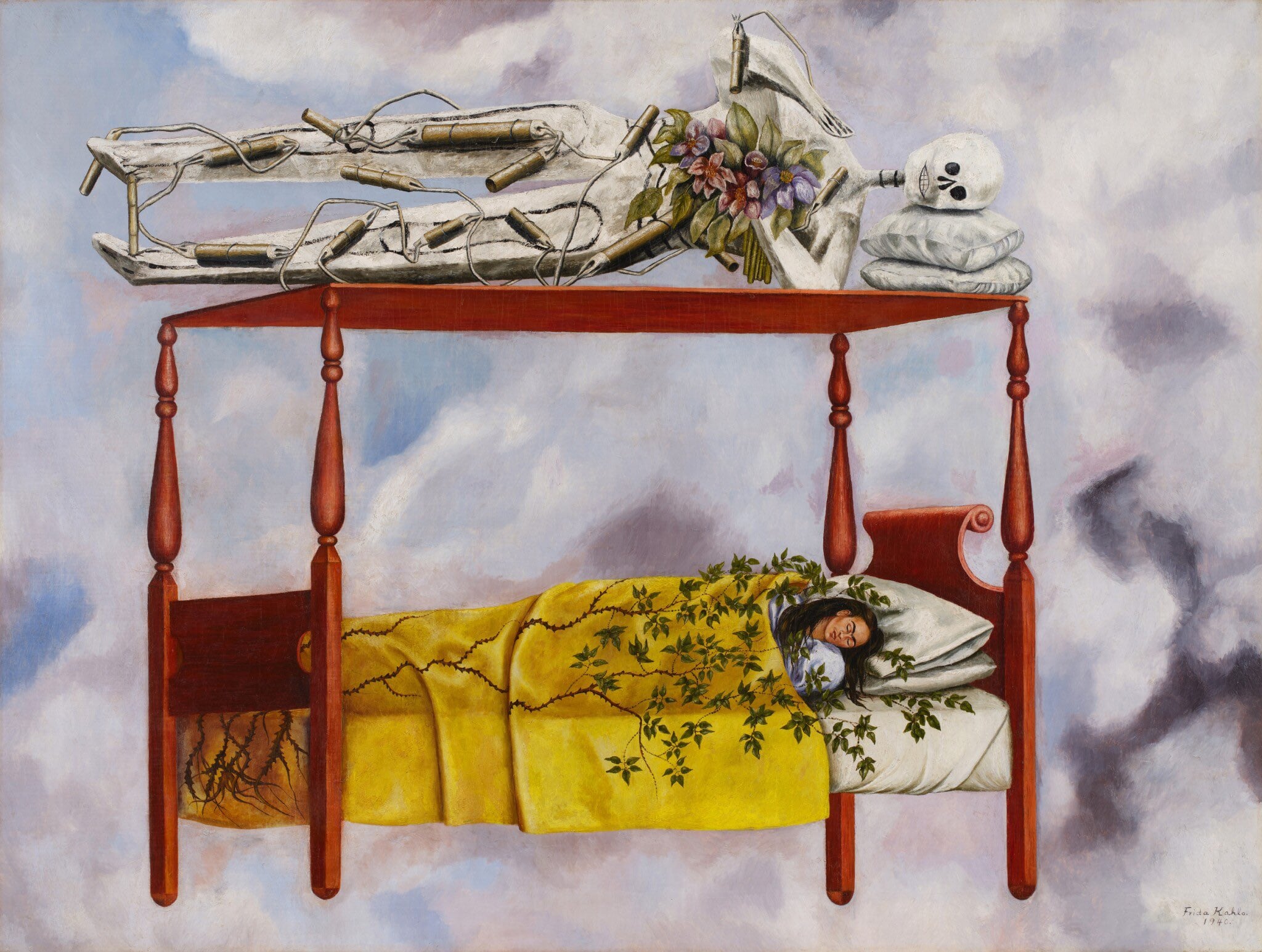 'El Sueño' de Frida Kahlo