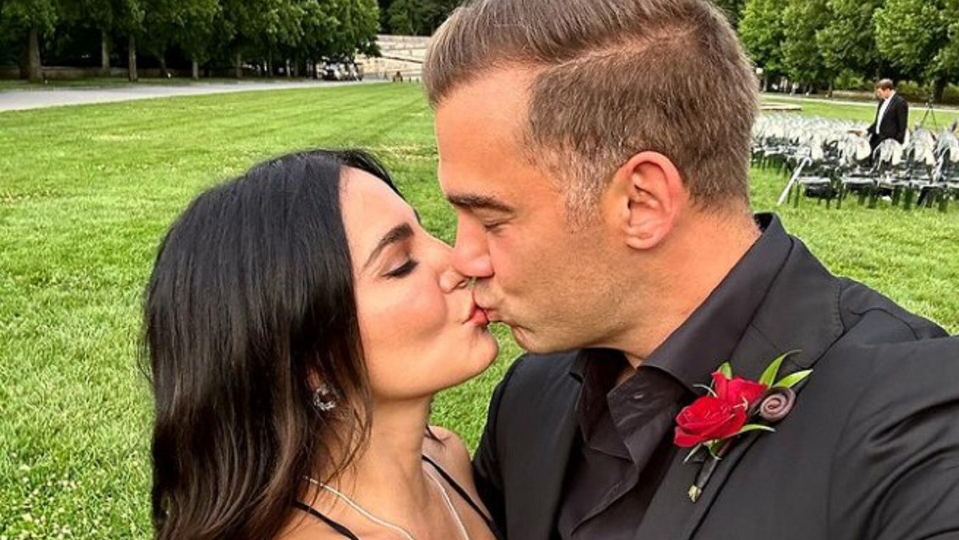 Martha Higareda y Lewis Howes