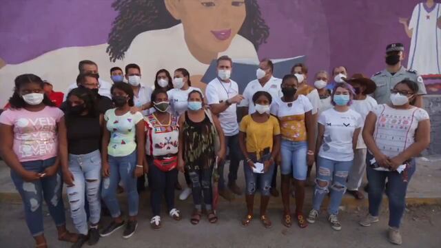 Mural en Pinotepa Nacional