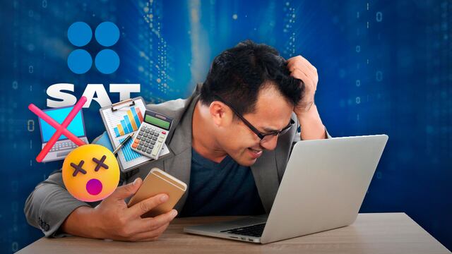 Se cae portal del SAT en primer día de Declaración Anual 2025 de personas físicas