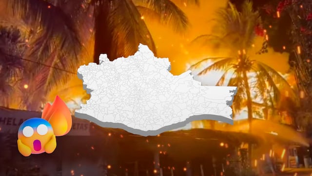 Incendio arrasa Punta Zicatela y deja hasta 70 locales quemados en Puerto Escondido