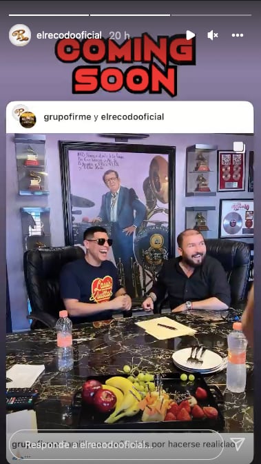 ‘Grupo Firme’ cantará con Banda El Recodo