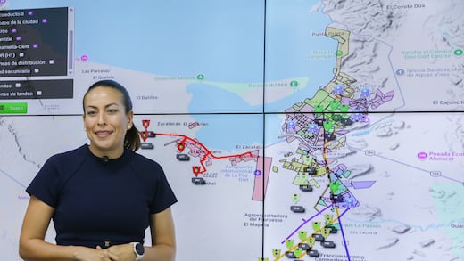 Milena Quiroga fortalece abasto de agua en La Paz con C4 del Agua