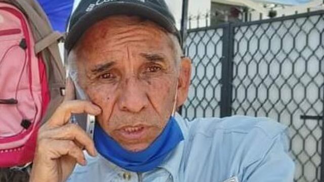 Adulto mayor aficionado al Atlas