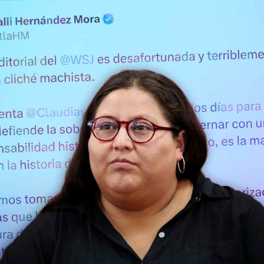 Citlalli Hernández arremete contra el Wall Street Journal y lo acusa de machista