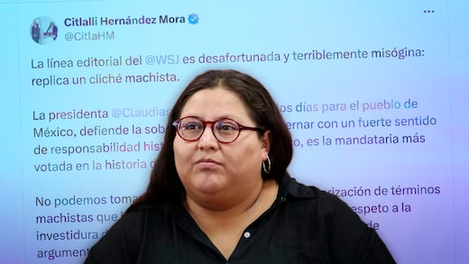 Citlalli Hernández arremete contra el Wall Street Journal y lo acusa de machista