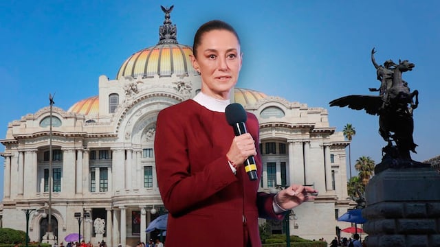 Palacio de Bellas Artes: Claudia Sheinbaum pide no criminalizar comercios ambulantes