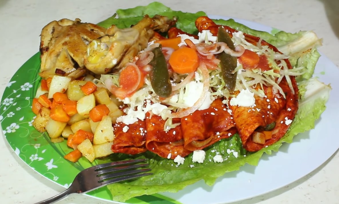 Enchiladas morelianas