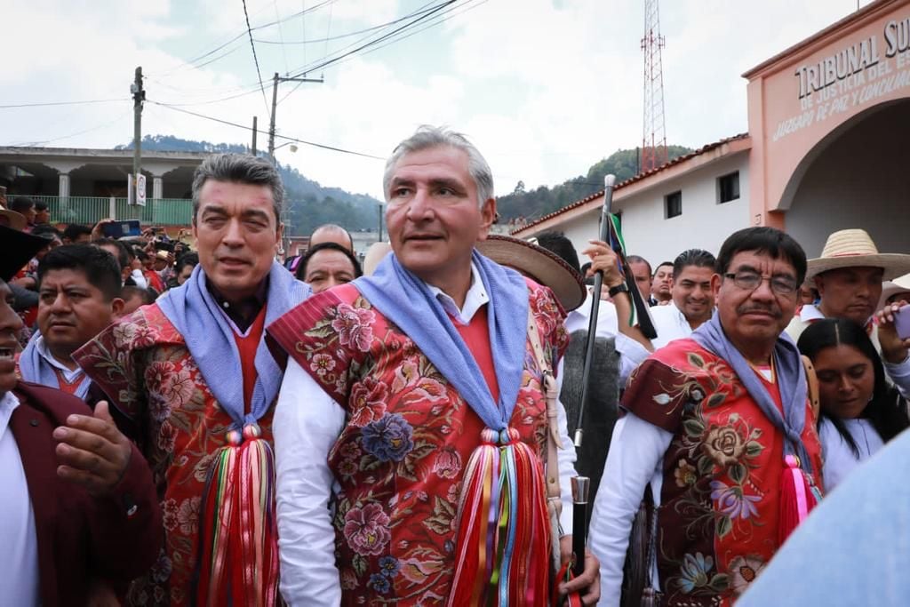 Adán Augusto López encabezó la entrega de fertilizantes en Chiapas