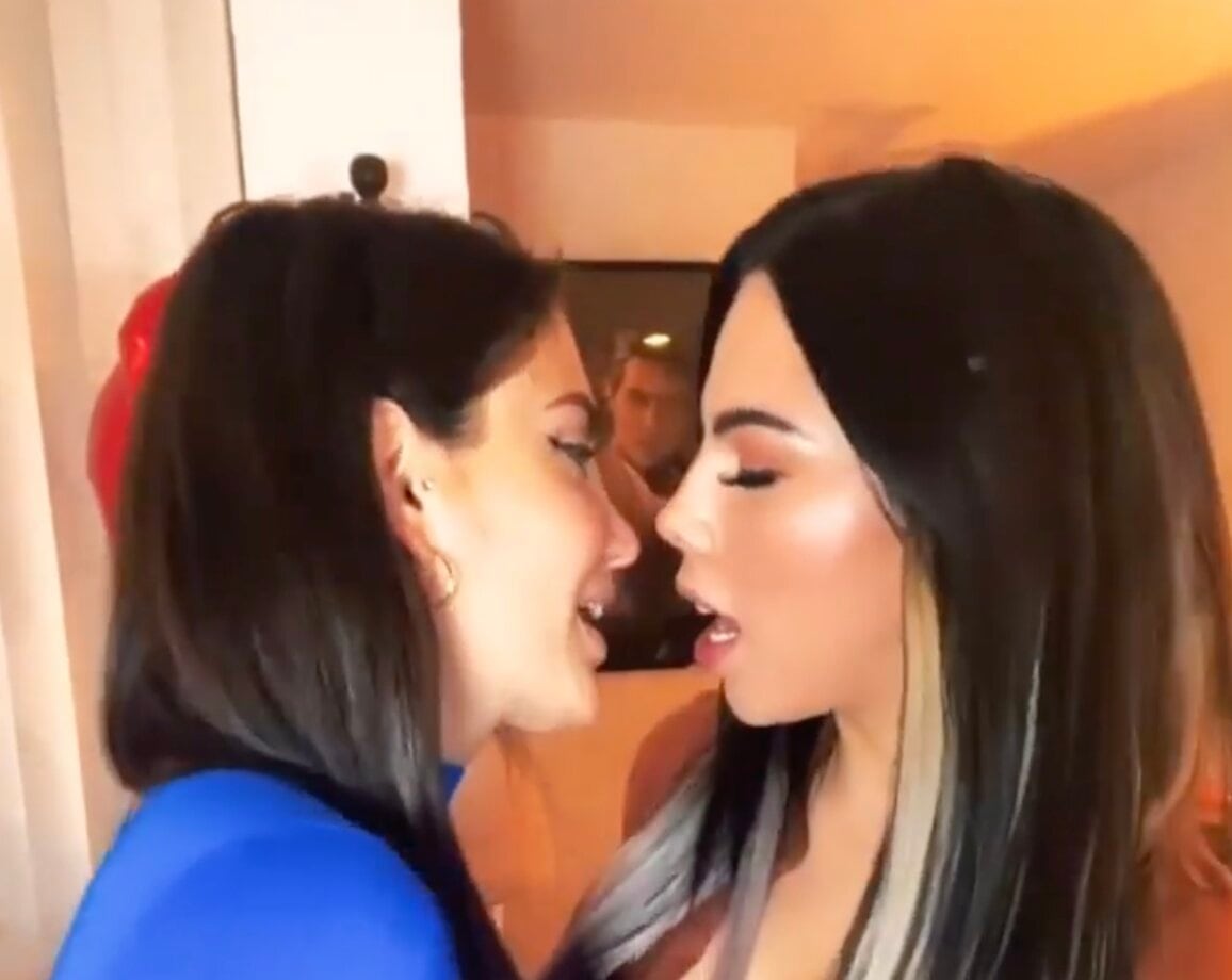 Lizbeth Rodríguez y Celia Lora