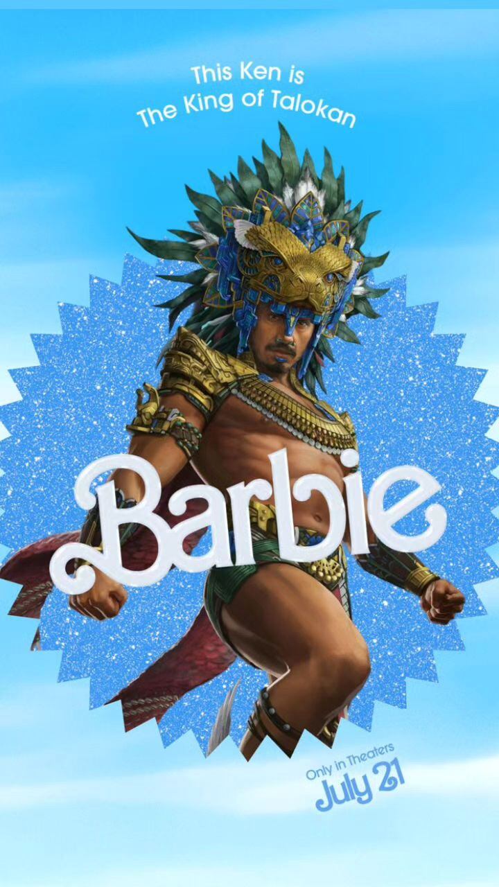 Tenoch Huerta se convierte en Barbie en su faceta como Namor