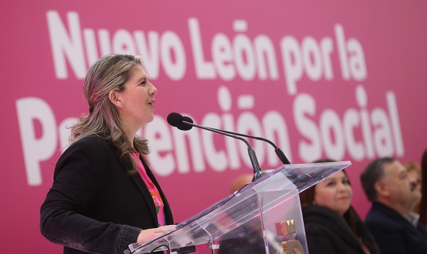 Martha Herrera presenta la estrategia Nuevo León por la Prevención