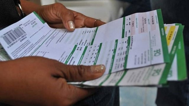 Recibo de luz de CFE