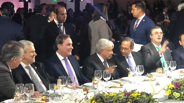 AMLO con empresarios