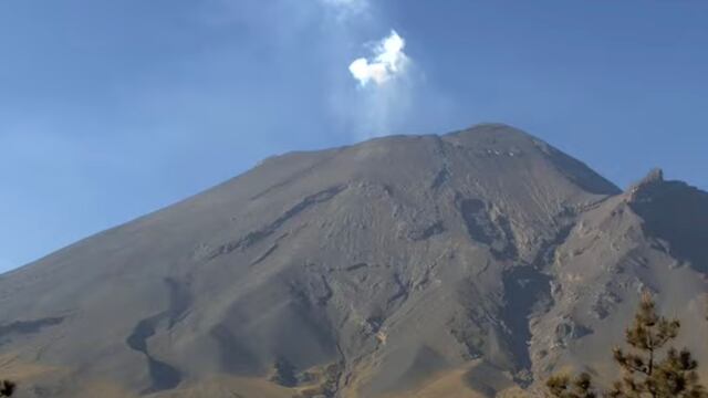 Volcán Popocatépetl el 8 de mayo