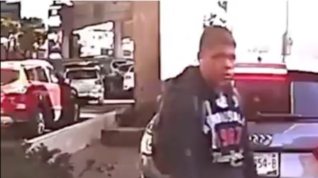 El rostro del ladrón quedó grabado