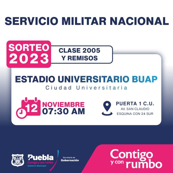 Imagen tomada de la página oficial del Ayuntamiento de Puebla