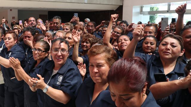 Trabajadoras de limpieza