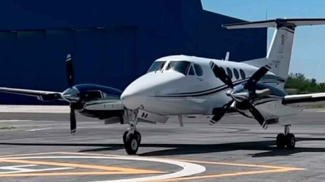 Avión comprado por el gobierno de Nuevo León