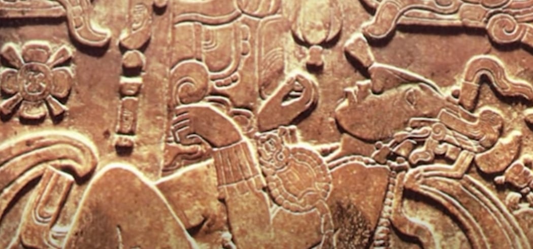 Lápida de Pakal o Astronauta de Palenque