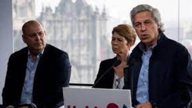 Beatriz Pagés y Claudio X.