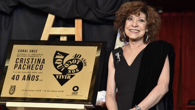 ¿De qué murió la periodista Cristina Pacheco? Esto es lo que sabemos