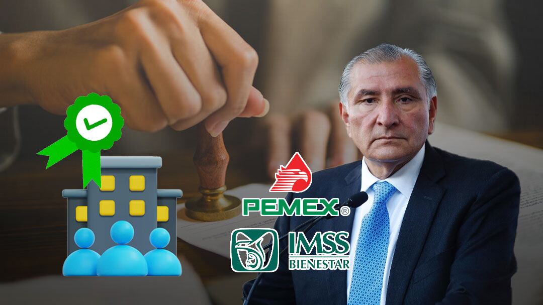 Notarías de Adán Augusto López certificaron empresas con contratos en Dos Bocas, Pemex e IMSS Bienestar, revelan