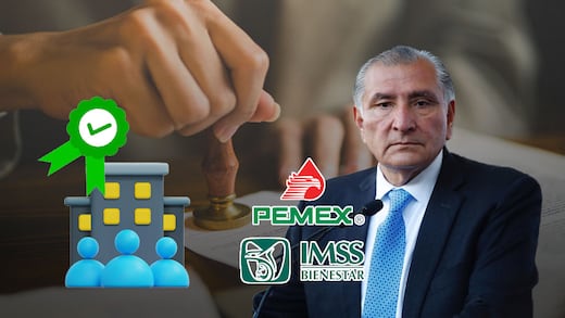 Notarías de Adán Augusto López certificaron empresas con contratos en Dos Bocas, Pemex e IMSS Bienestar, revelan