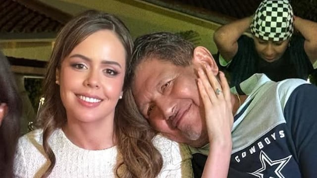 Juan Osorio y su novia, Eva Daniela