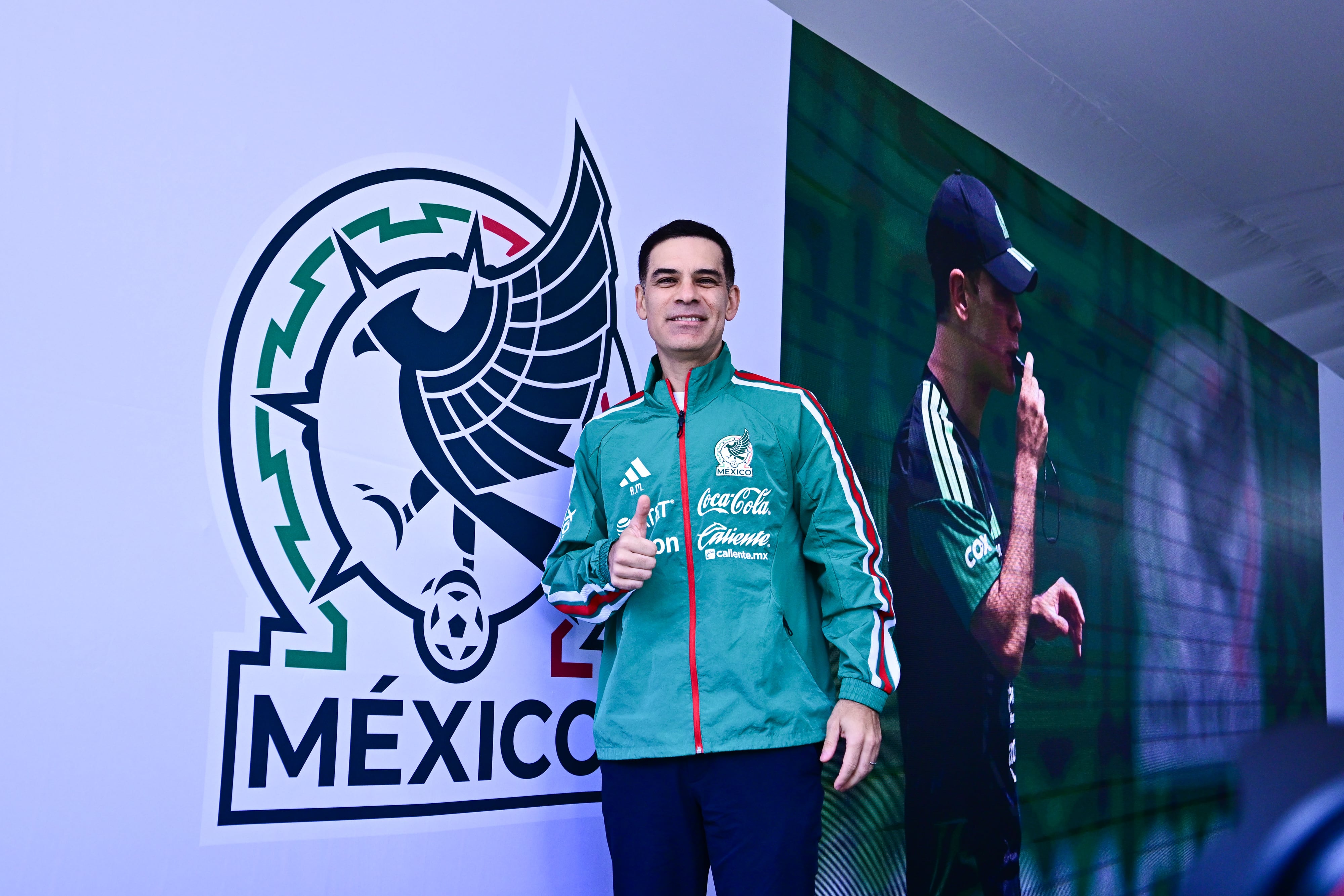 Rafael Márquez, DT de la Selección Mexicana.