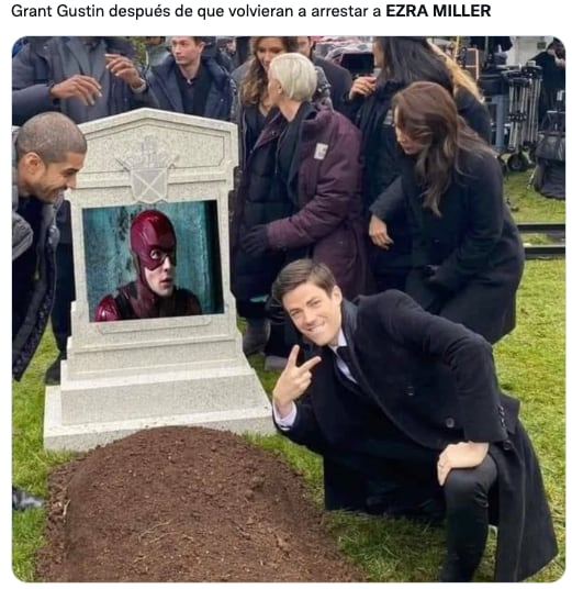Memes de Ezra Miller y su segundo arresto