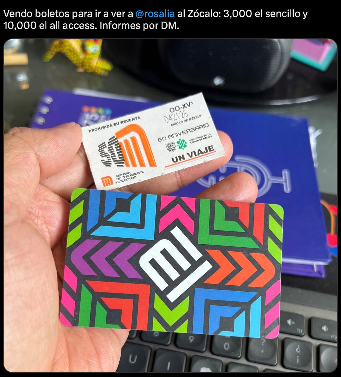 La Rosalía ya inspiró memes mientras las motomamis esperan su concierto en el Zócalo