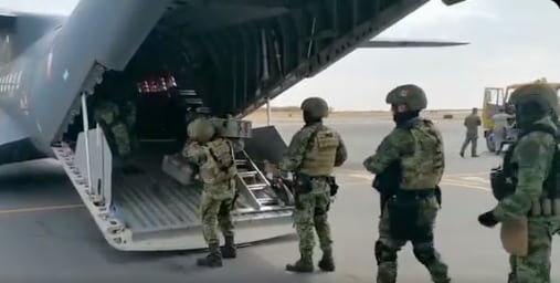 SEDENA confirma el arribo de 250 elementos de Fuerzas Especiales a Nuevo Laredo, Tamaulipas