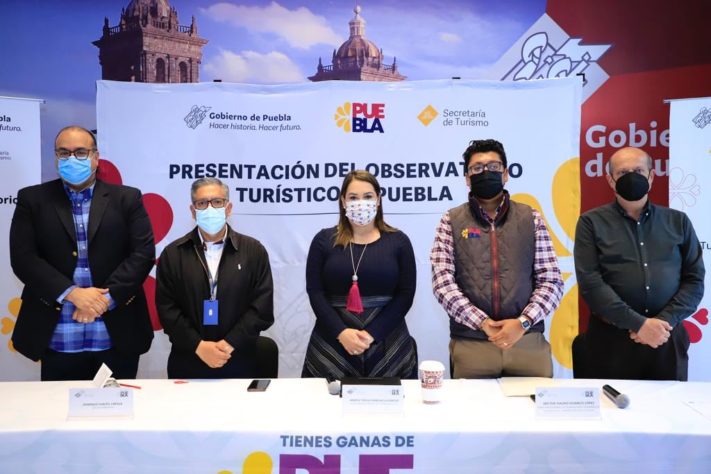 Marta Ornelas presenta el Observatorio Turístico de Puebla