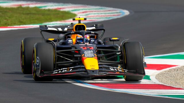 Checo Pérez en el GP de Italia