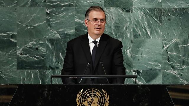 Marcelo Ebrard, canciller de México presenta el plan de México para terminar la guerra entre Rusia y Ucrania