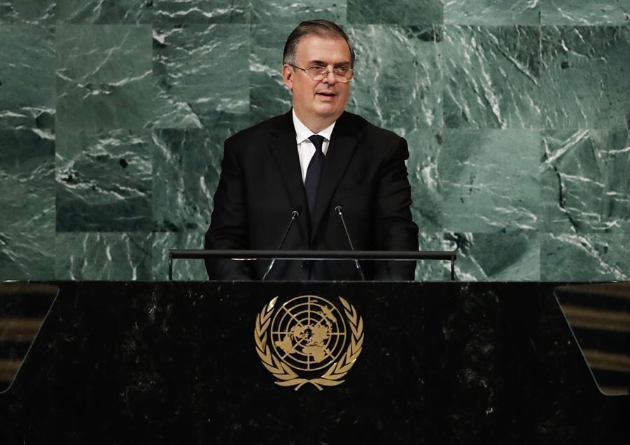 Marcelo Ebrard, canciller de México presenta el plan de México para terminar la guerra entre Rusia y Ucrania