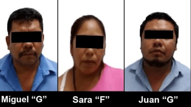 Los implicados fueron asegurados en Tenancingo, Tlaxcala.