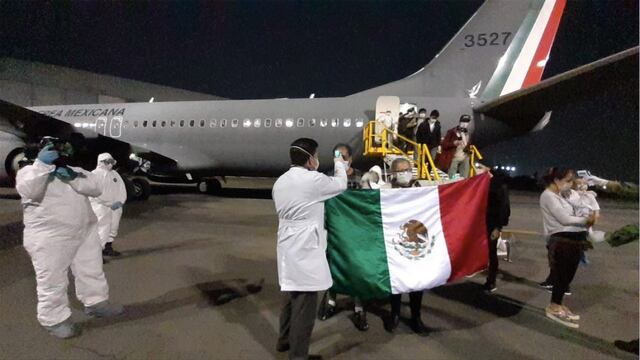 Mexicanos repatriados de Argentina.