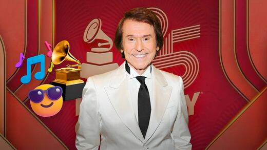 Raphael reaparece tras diagnóstico de cáncer para agradecer su Latin Grammy como Persona del Año 2025