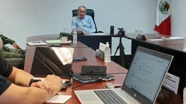 Juan Manuel Carreras López. Reunión de seguridad.