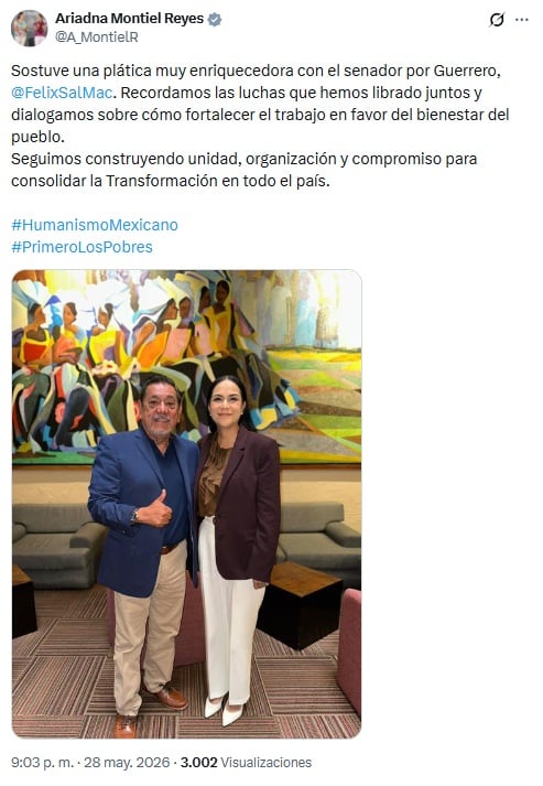 Félix Salgado descarta presión de Morena para dejar candidatura en Guerrero