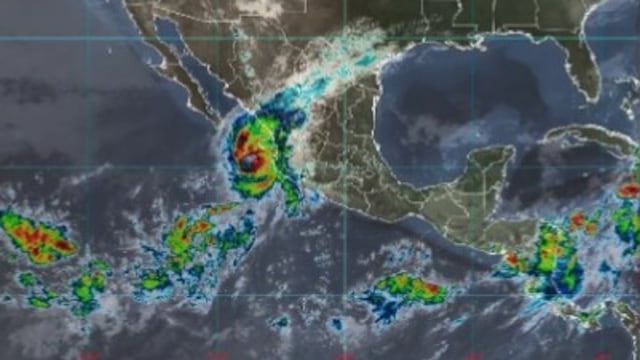 Huracán Orlene en México