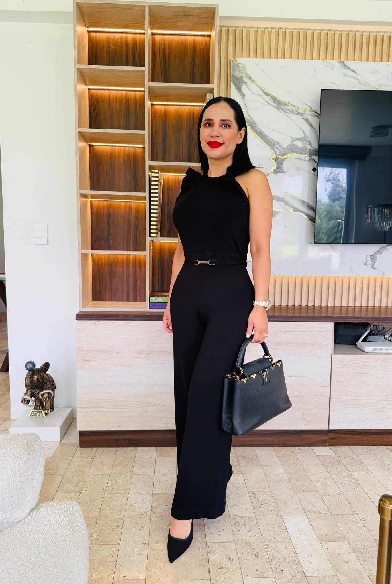 Sandra Cuevas fue exhibida con El Choko
