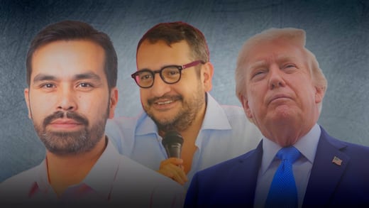 “Mala parodia del padre”: Máynez arremete contra López Beltrán por su carta a Trump