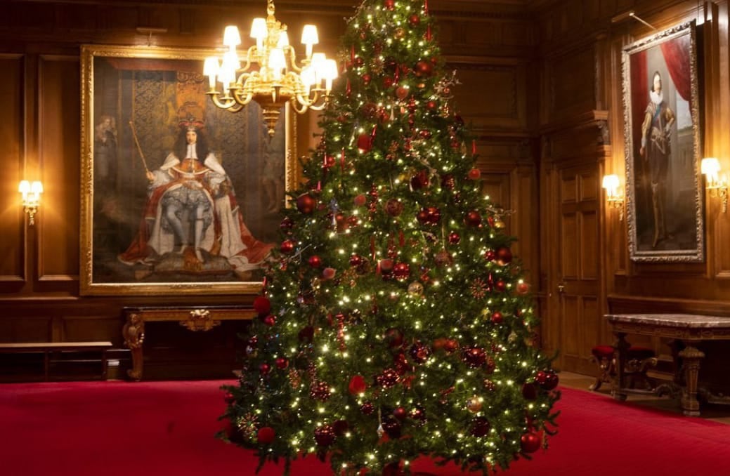Árbol de Navidad, Familia Real