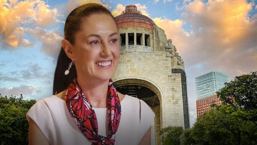 Quettámetros de dignidad nacional en el Monumento a la Revolución